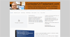 Desktop Screenshot of contesteruntestament.com